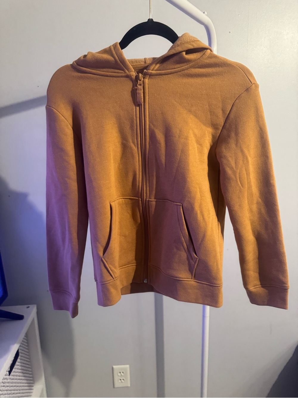 New Kids' Tan Zip-Up Hoodie